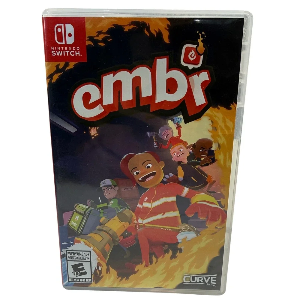 Nintendo Switch Embr Video Game Case Firefighting Simulator